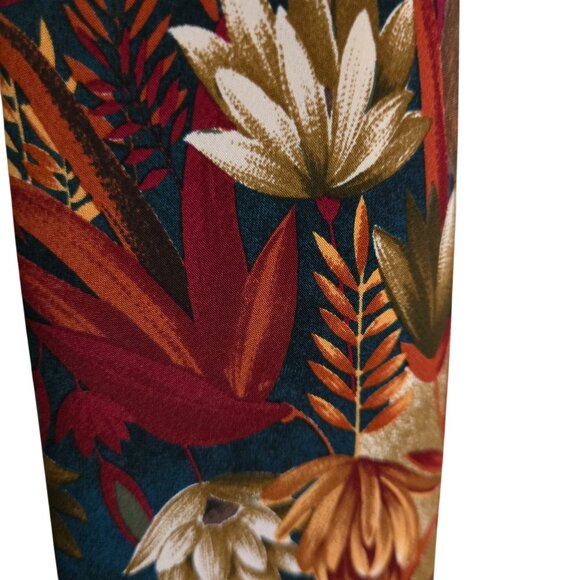 Trimingham's Bermuda Vintage 100% Silk Autumnal Floral Tie - Picture 1 of 5